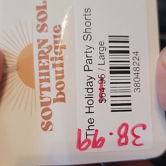 🆕️ Leather Flying Tomato Shorts - Picture 10 of 12